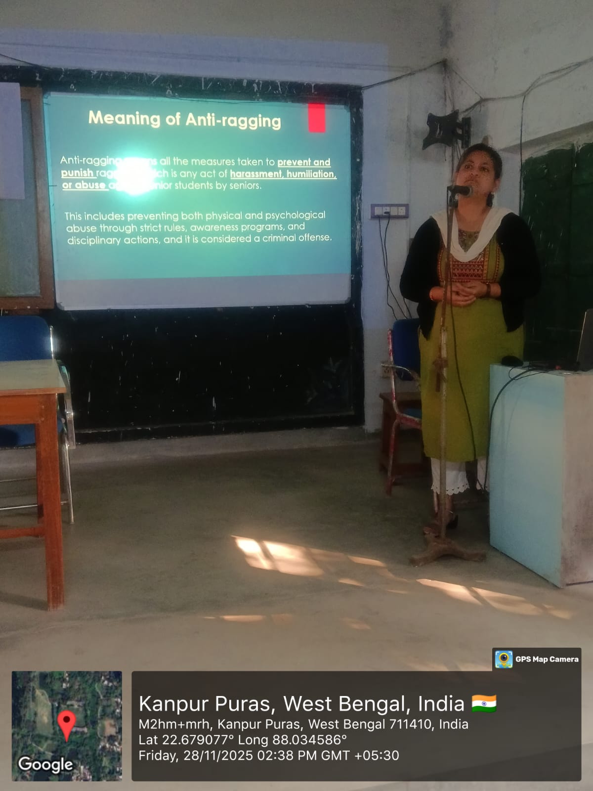 Anti-Ragging Awareness Programme by Anti-Ragging Cell and IQAC